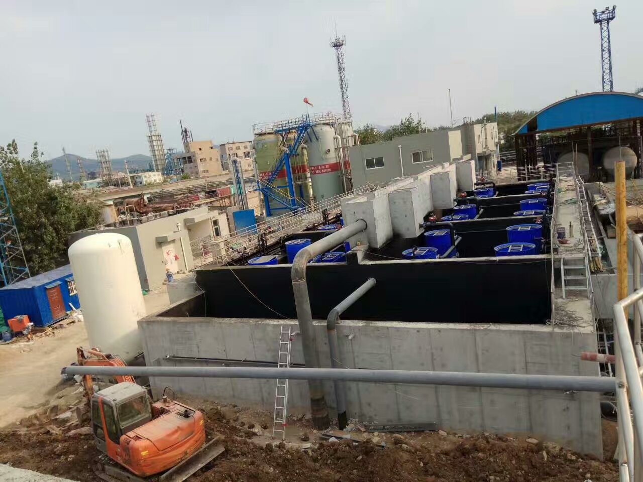集约曝气及静脉式生物滤池技术