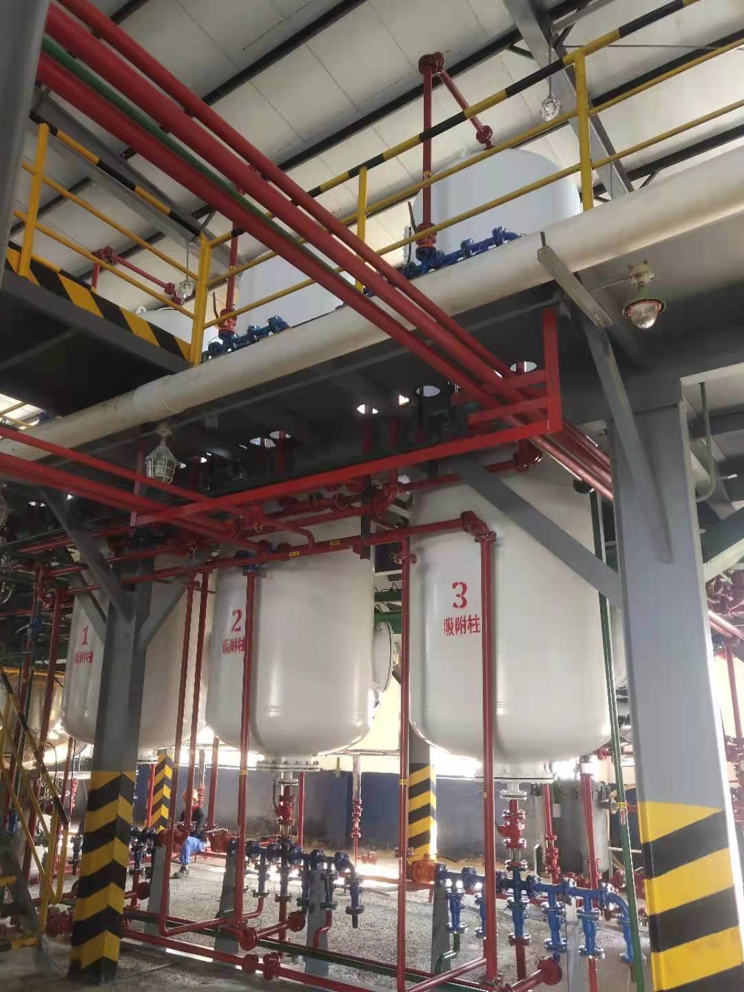 江西一企业高盐废水树脂吸附预处理装置